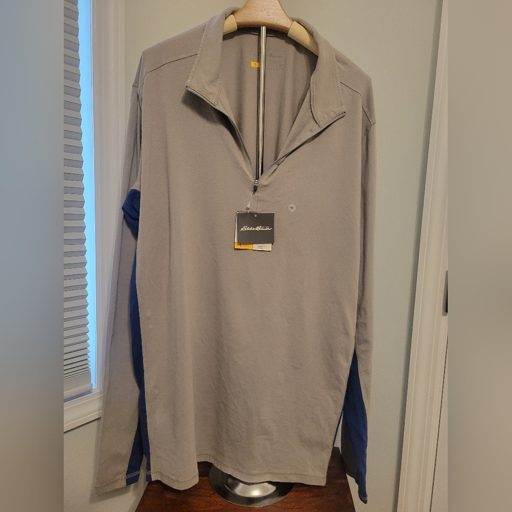 Eddie Bauer Gray Travex Shirt